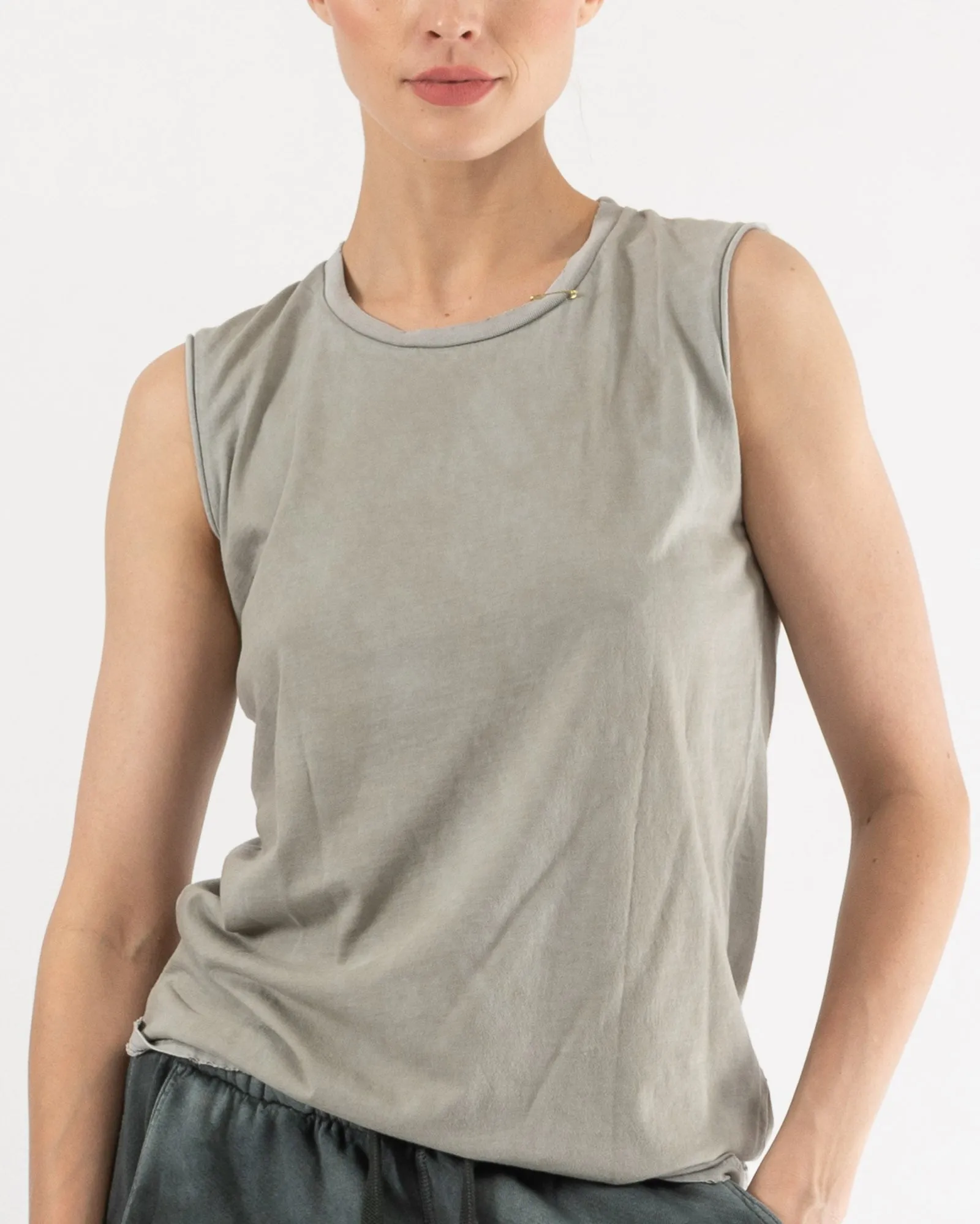 Cut Off Tank Top sold by TNT Fashion product image thumbnail 5