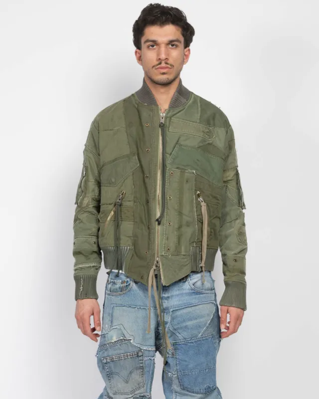 Mix Flight Jacket sold by TNT Fashion