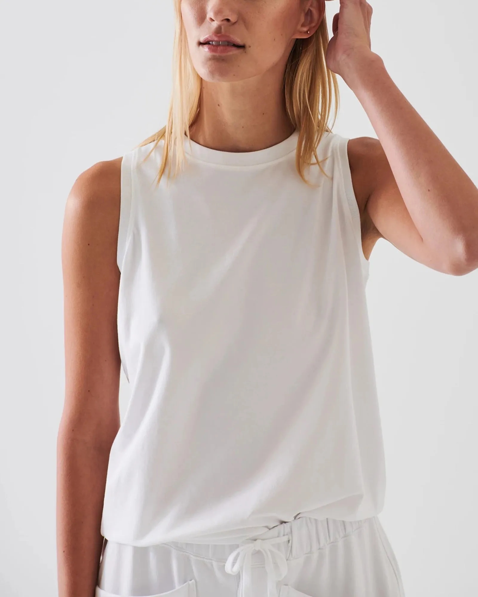 Boyfriend Crew Tank Top sold by TNT Fashion product image thumbnail 2