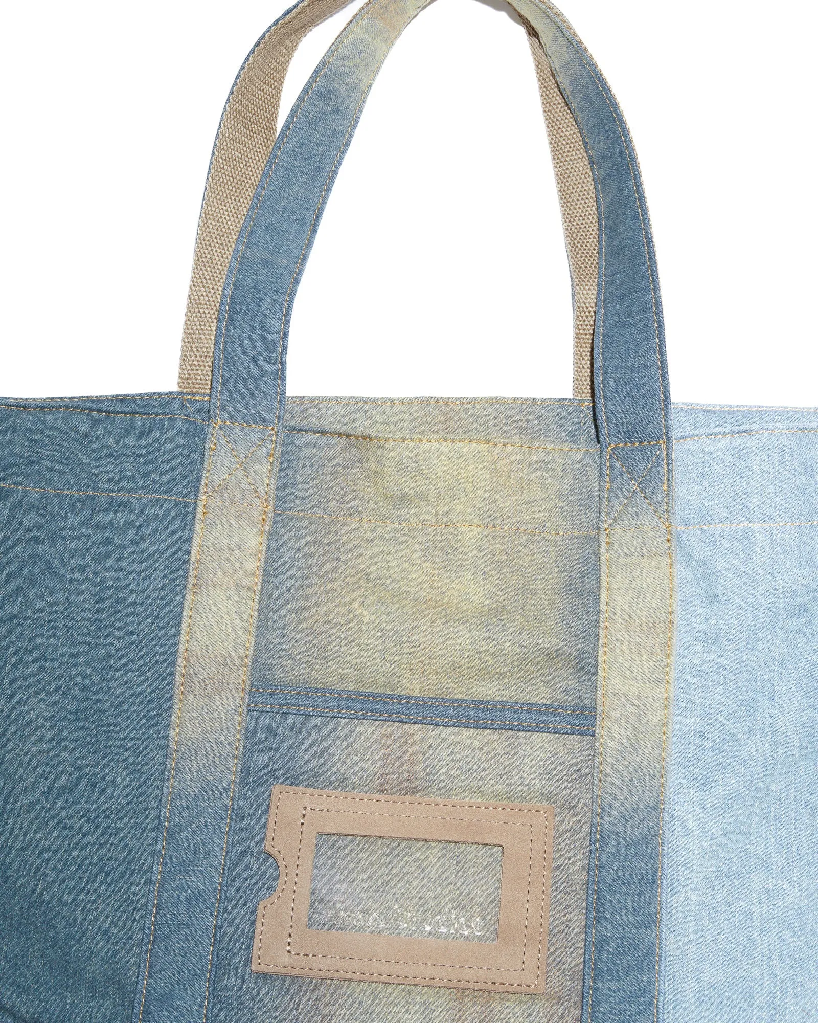Denim Tote Bag sold by TNT Fashion product image thumbnail 2