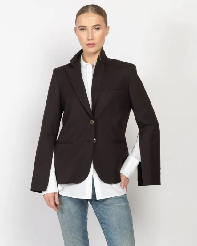 Boyfriend Blazer With Zipper sold by TNT Fashion