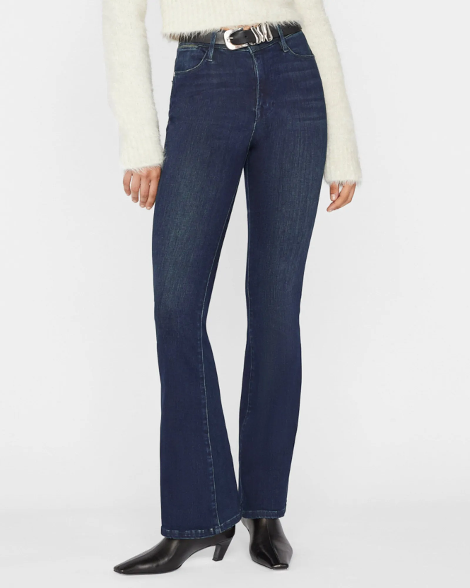 Le Pixie High Flare Jeans sold by TNT Fashion