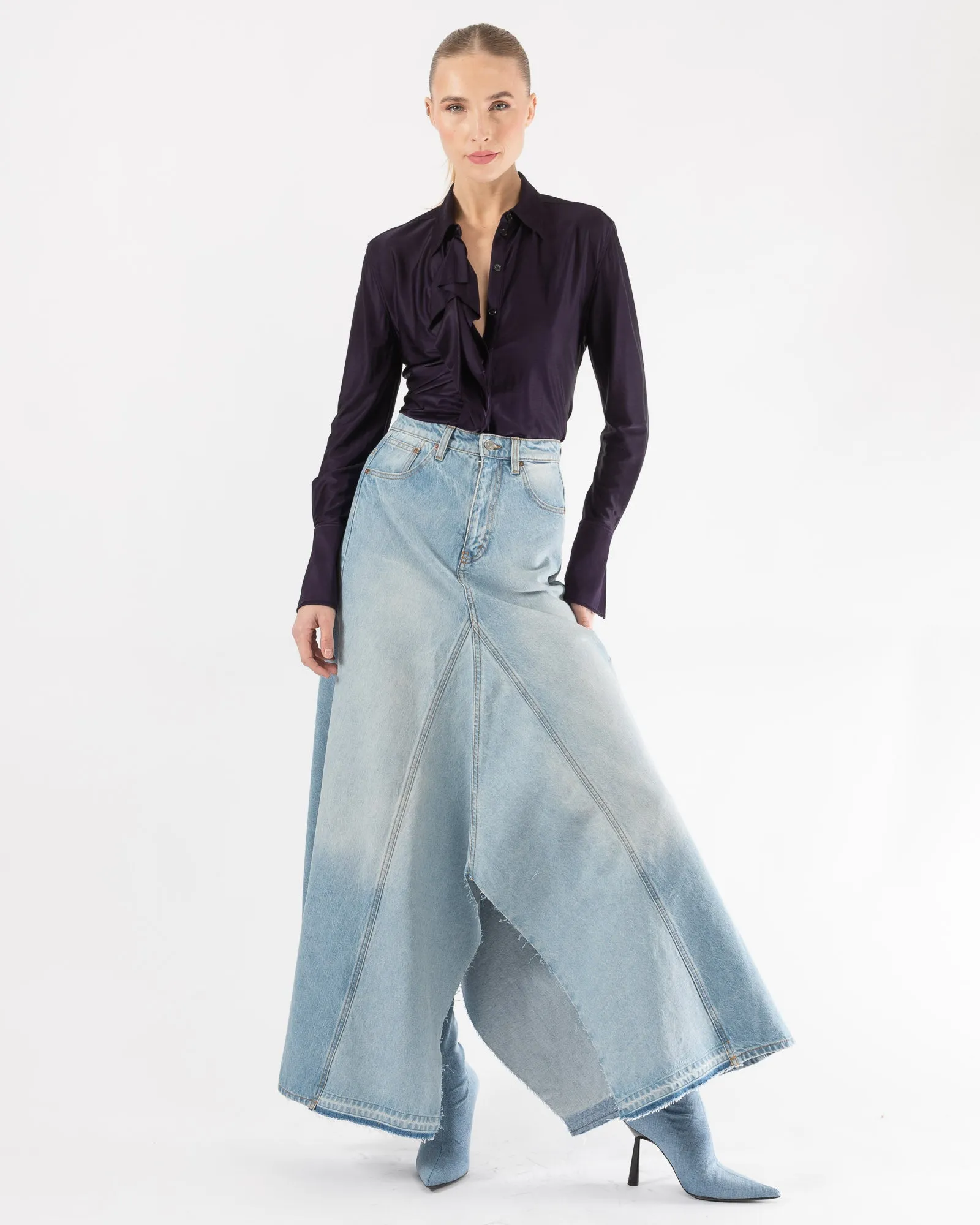 Denim Skirt sold by TNT Fashion product image thumbnail 2