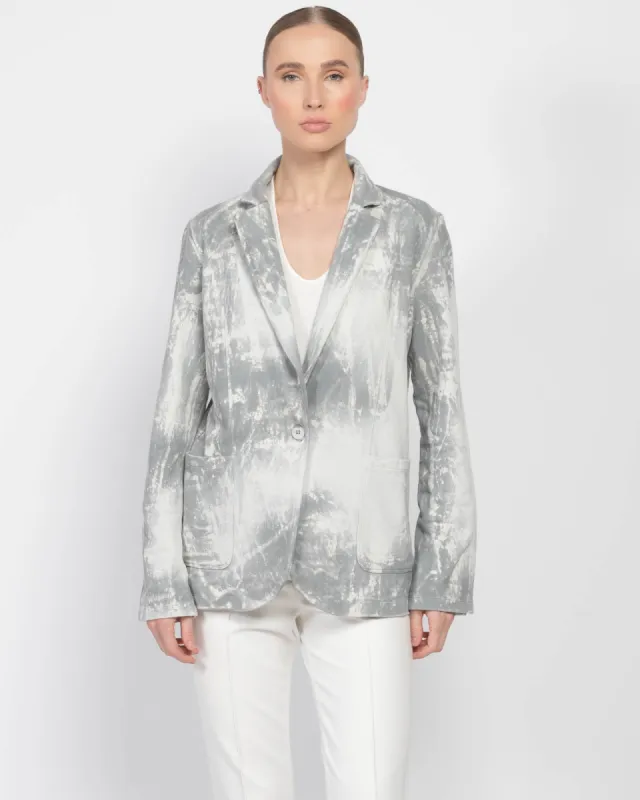 Marmo Effect Rever Jacket sold by TNT Fashion