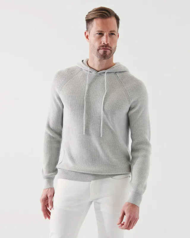 Merino Ribbed Hoodie sold by TNT Fashion