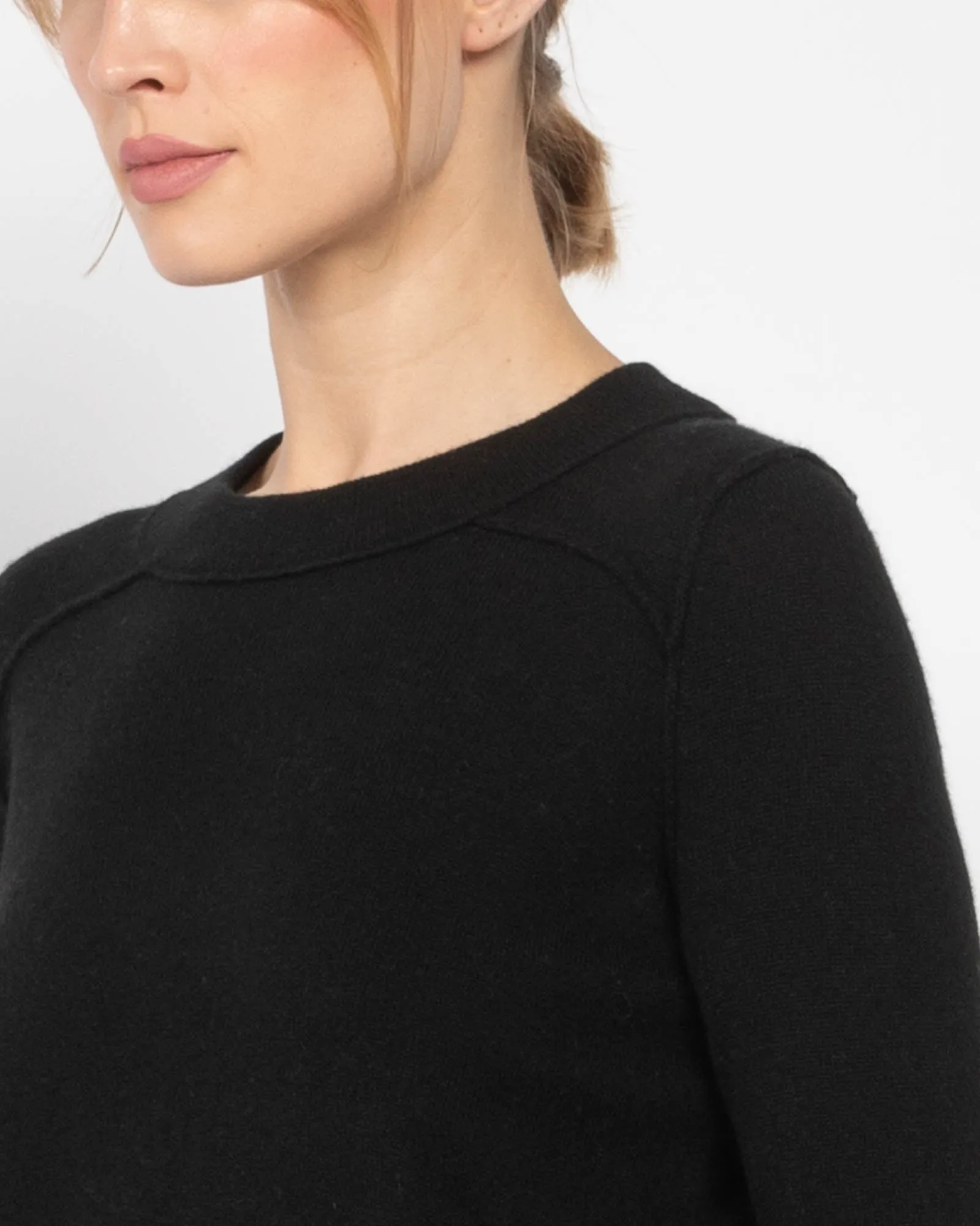 Crop Reverse Seam Sweater sold by TNT Fashion product image thumbnail 5