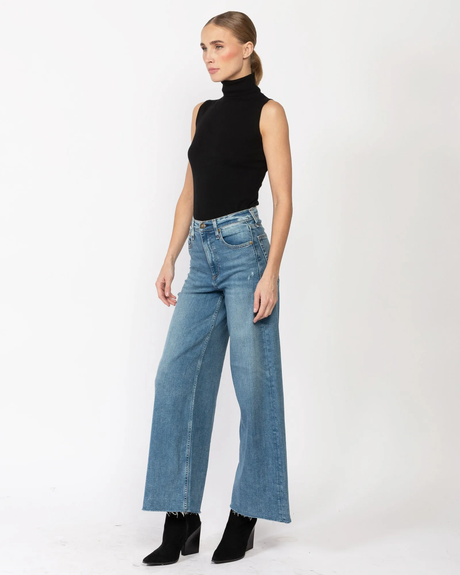 Flexi Sofie Crop Denim sold by TNT Fashion product image thumbnail 4