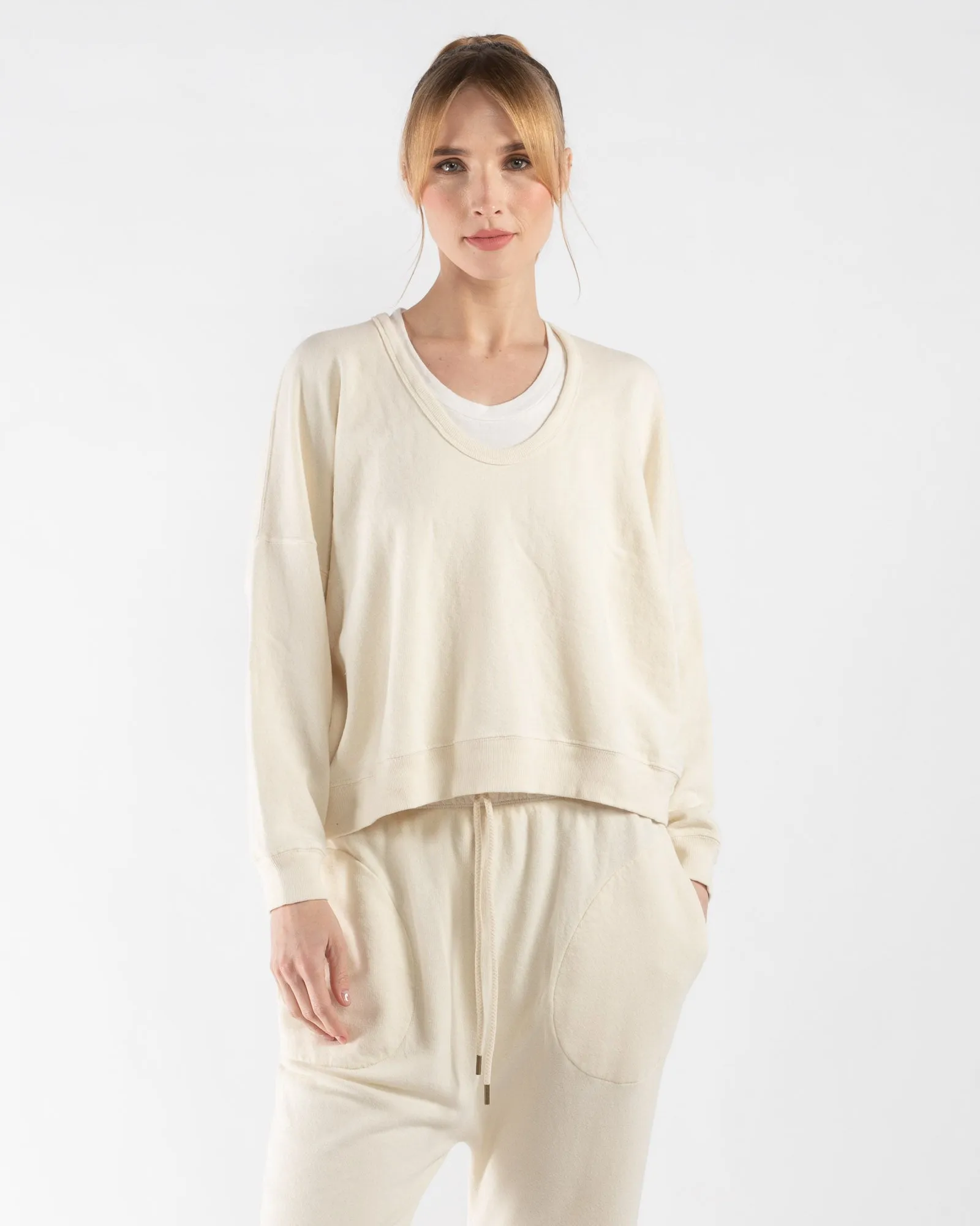 U-Neck Teammate Sweatshirt sold by TNT Fashion