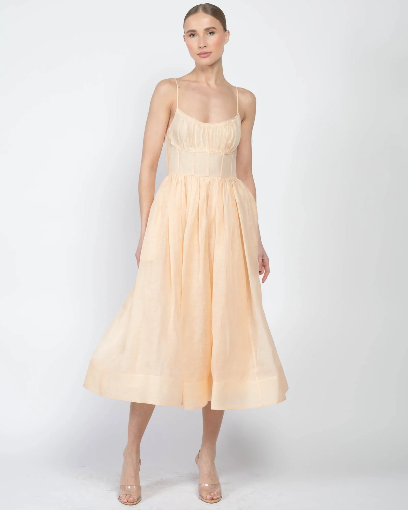 Ruched Midi Dress sold by TNT Fashion