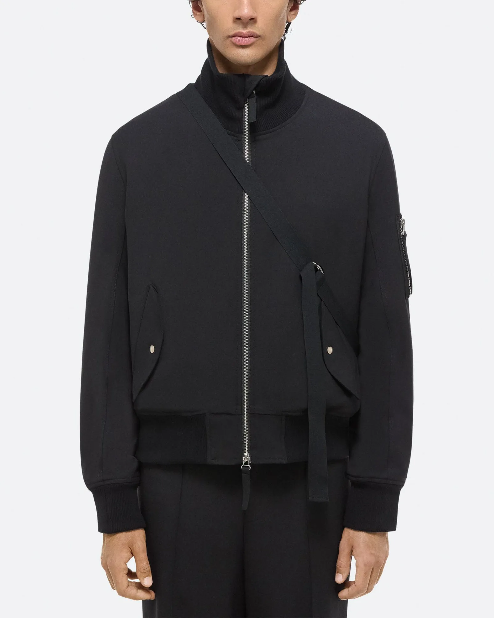 Seatbelt Bomber Jacket sold by TNT Fashion product image thumbnail 5
