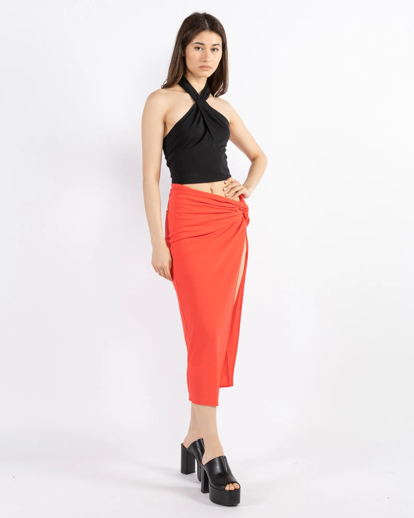 Kenzie Slit Skirt sold by TNT Fashion product image thumbnail 2