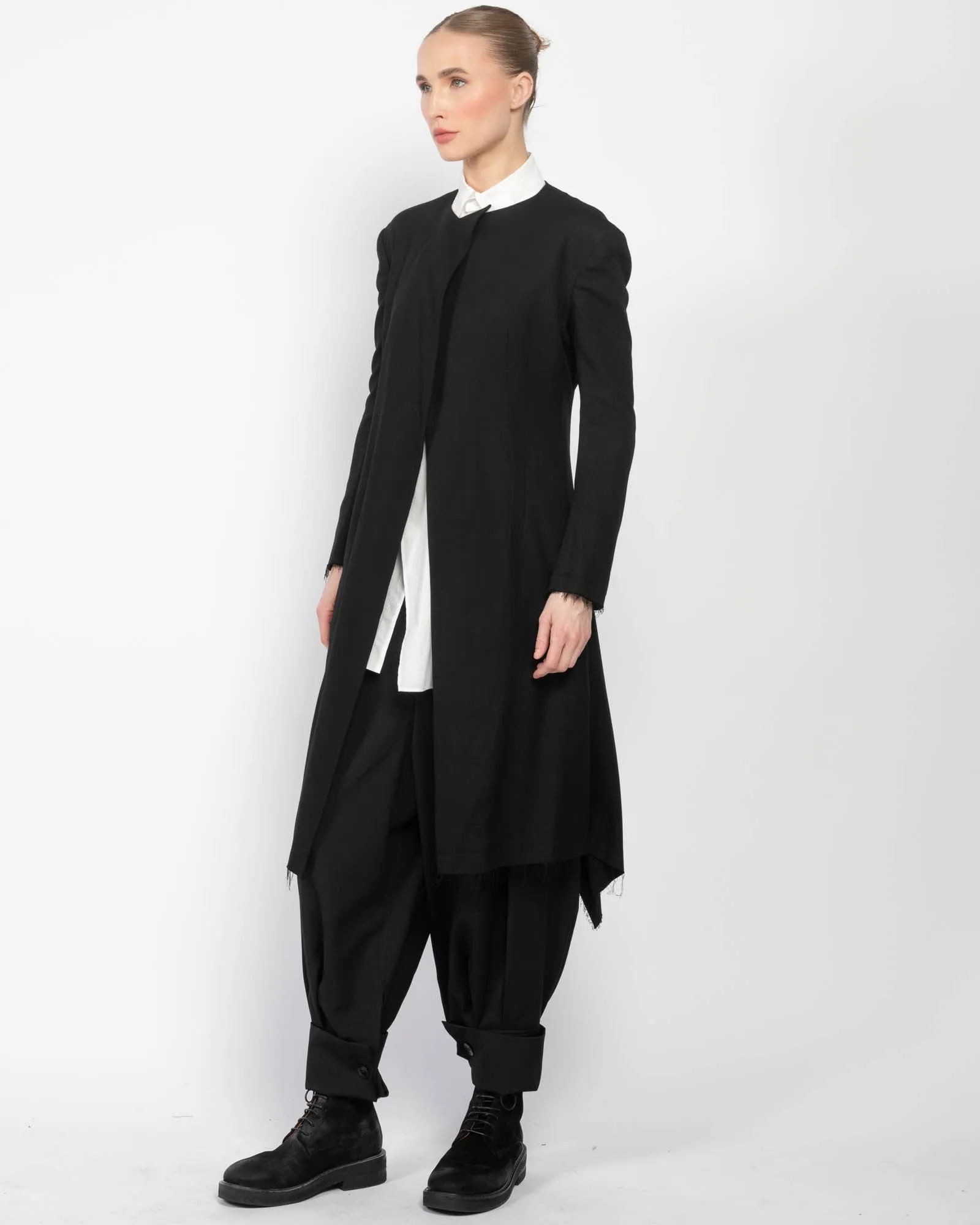 U-Collar Less Jacket sold by TNT Fashion product image thumbnail 4