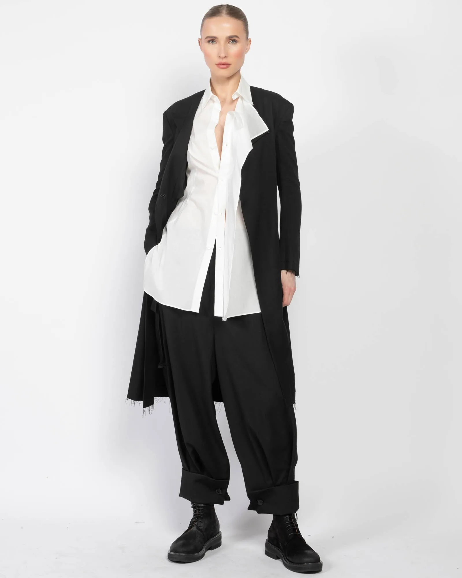 U-Collar Less Jacket sold by TNT Fashion product image thumbnail 5