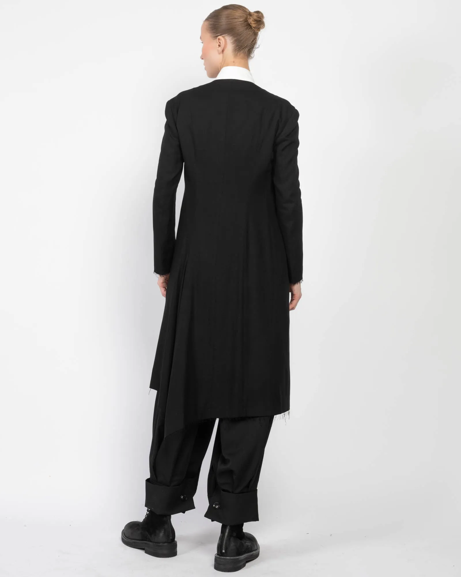 U-Collar Less Jacket sold by TNT Fashion product image thumbnail 3