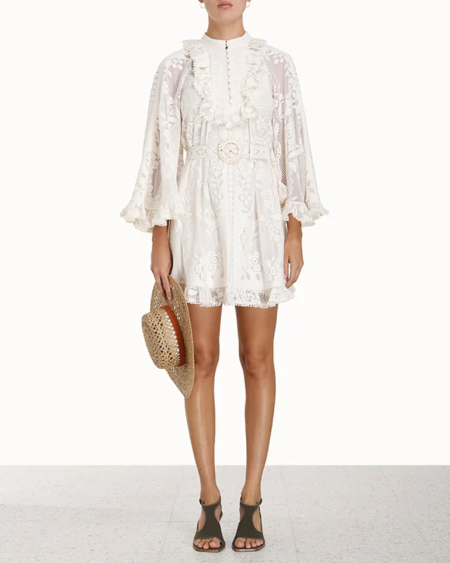 Tiggy Lace Mini Tunic sold by TNT Fashion
