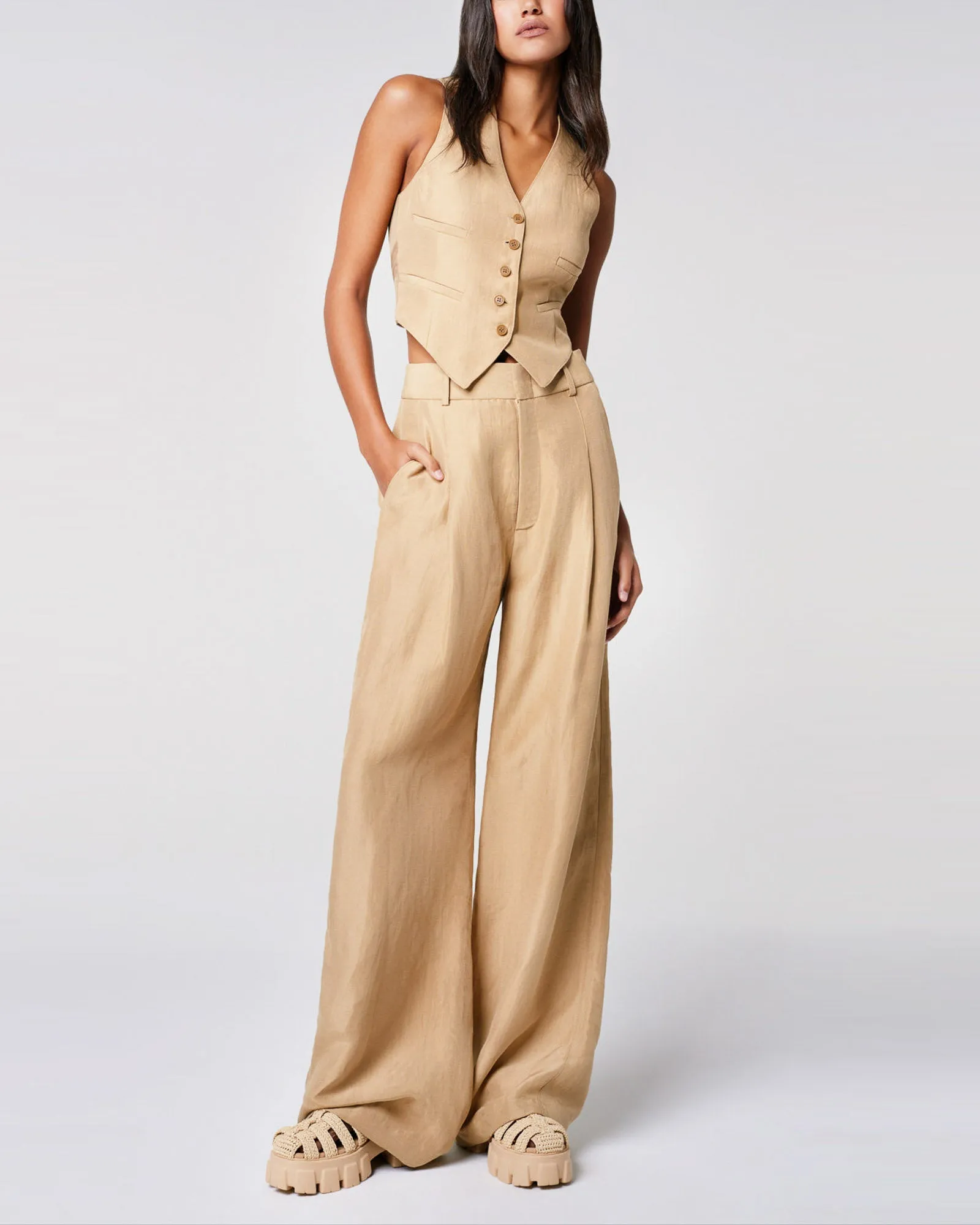 Pleated Trousers sold by TNT Fashion product image thumbnail 4