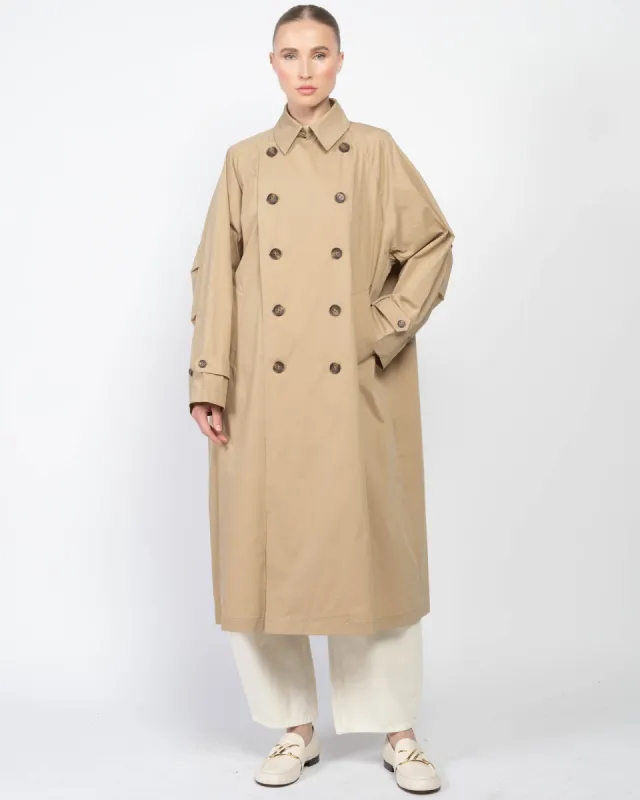 Typewriter Trench Coat sold by TNT Fashion