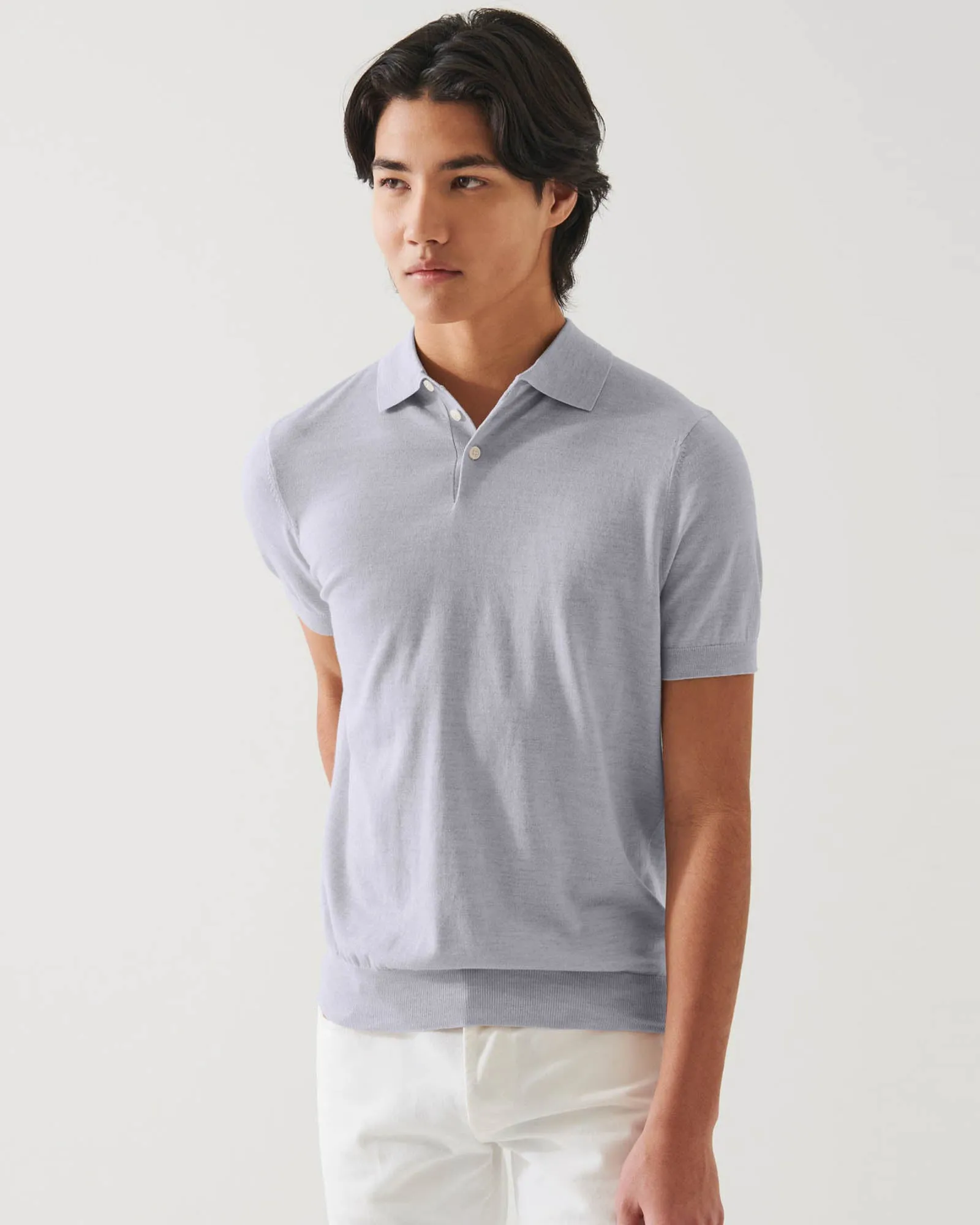 Cupro Button Polo sold by TNT Fashion product image thumbnail 3
