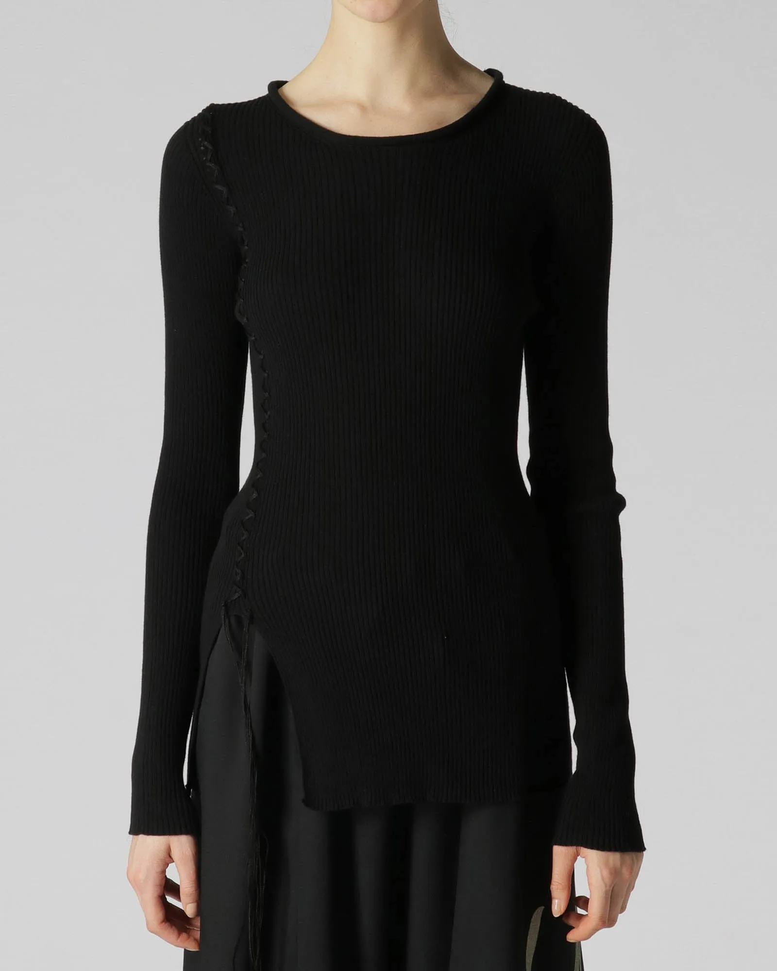 Lace Up Long Sleeve sold by TNT Fashion