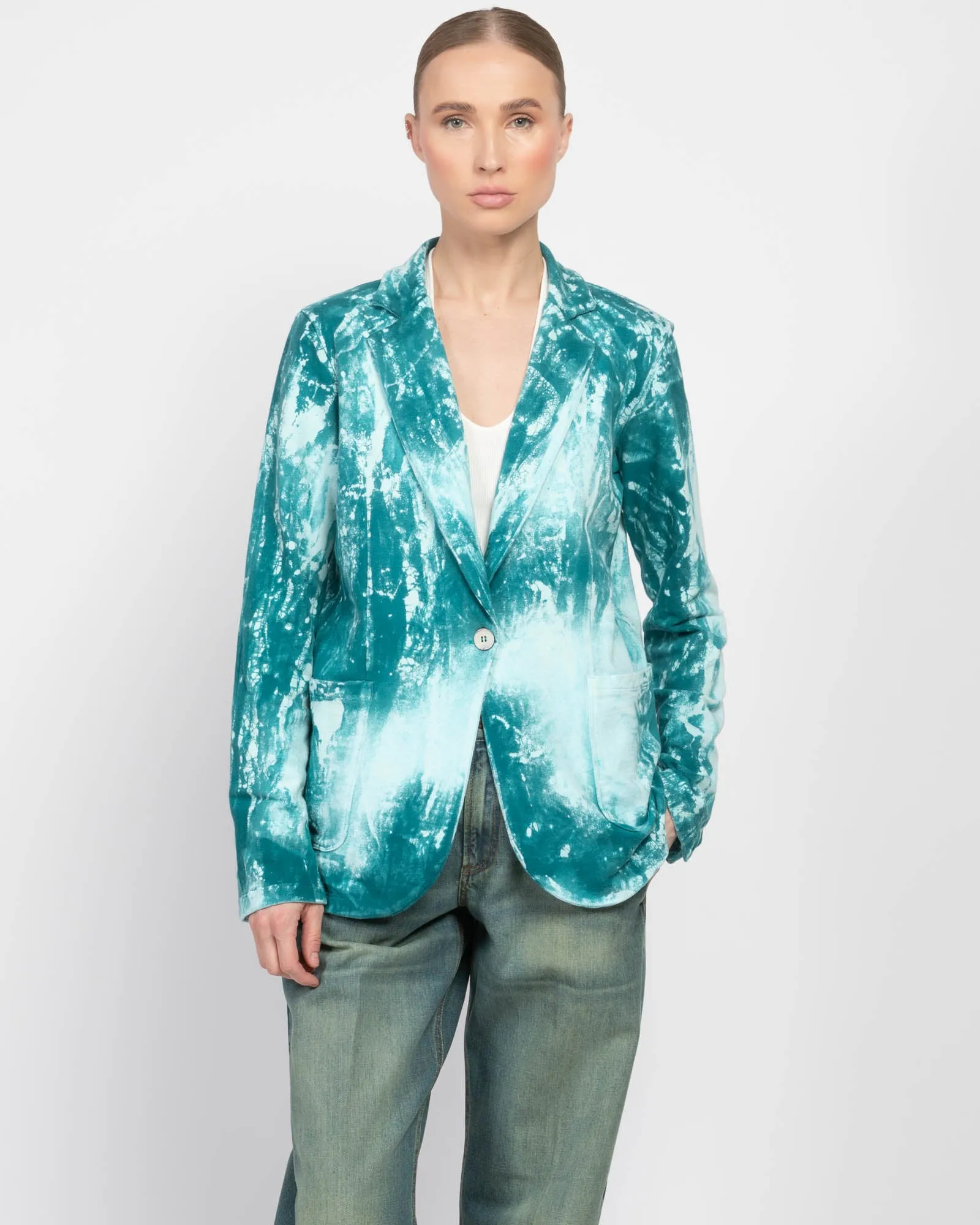 Marmo Effect Rever Jacket sold by TNT Fashion