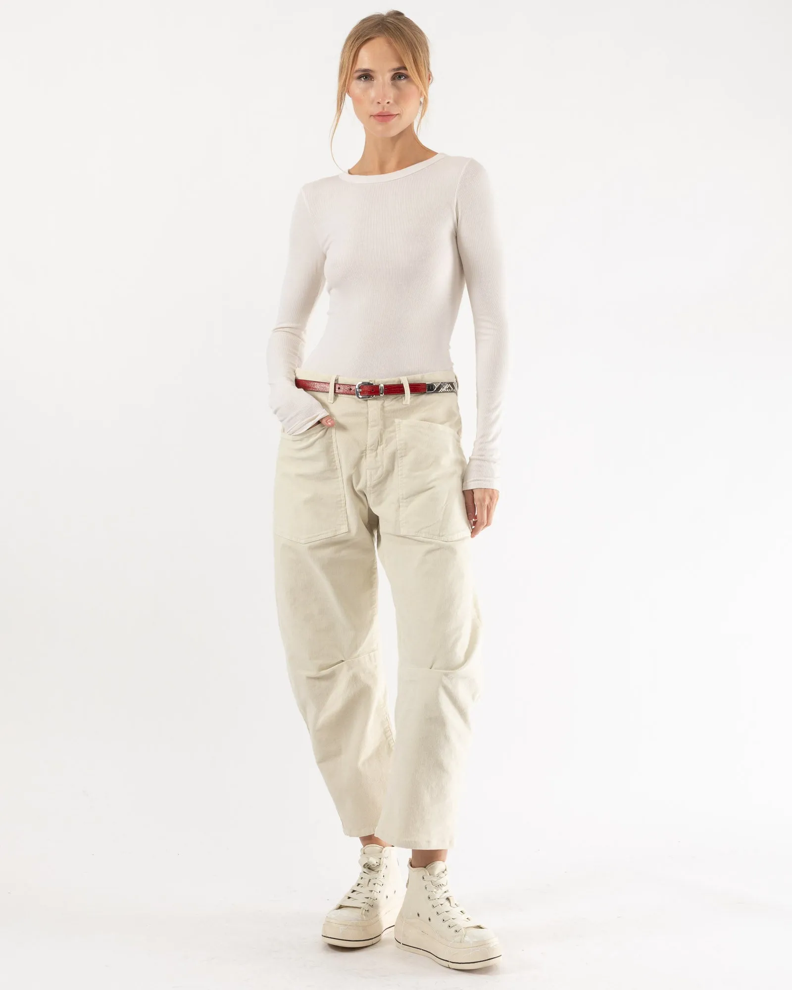 Silk Knit Long Sleeve Crewneck sold by TNT Fashion product image thumbnail 2