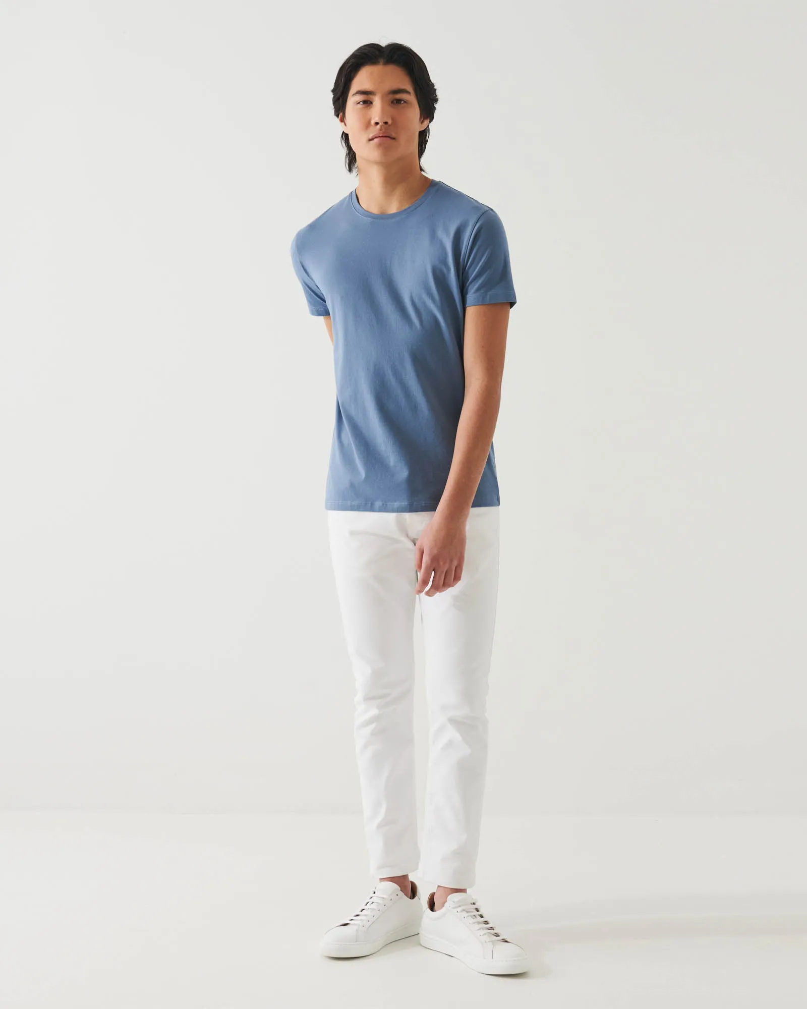 Short Sleeve Stretch Crew Tee sold by TNT Fashion product image thumbnail 2