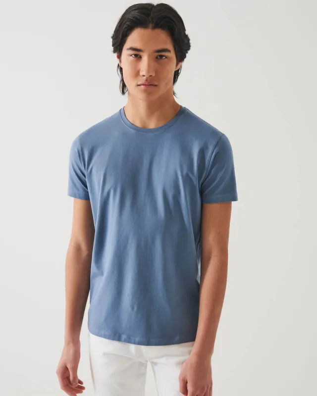 Short Sleeve Stretch Crew Tee sold by TNT Fashion
