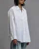 Drop Neck Oxford Shirt sold by TNT Fashion