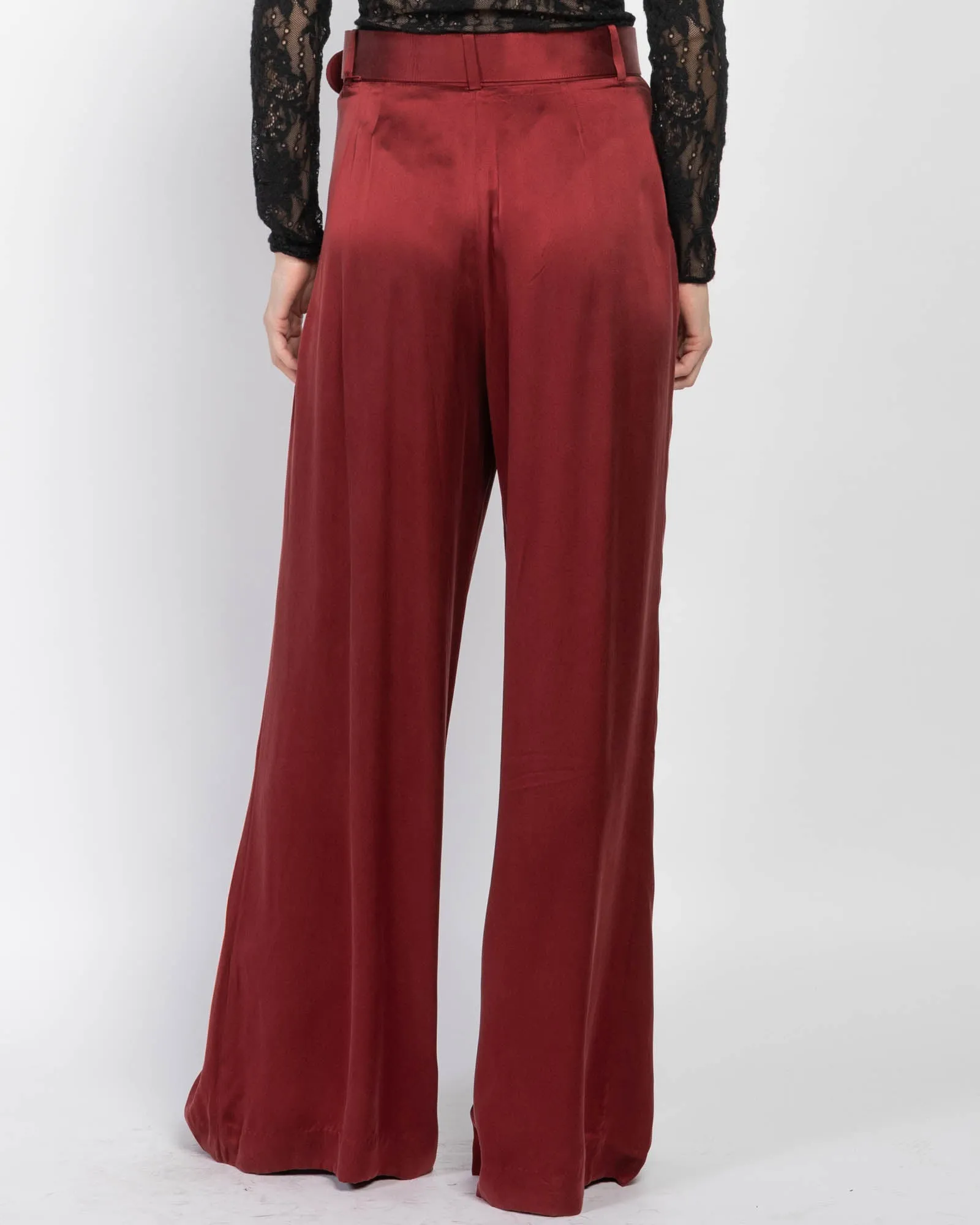 Silk Tuck Trousers sold by TNT Fashion product image thumbnail 3