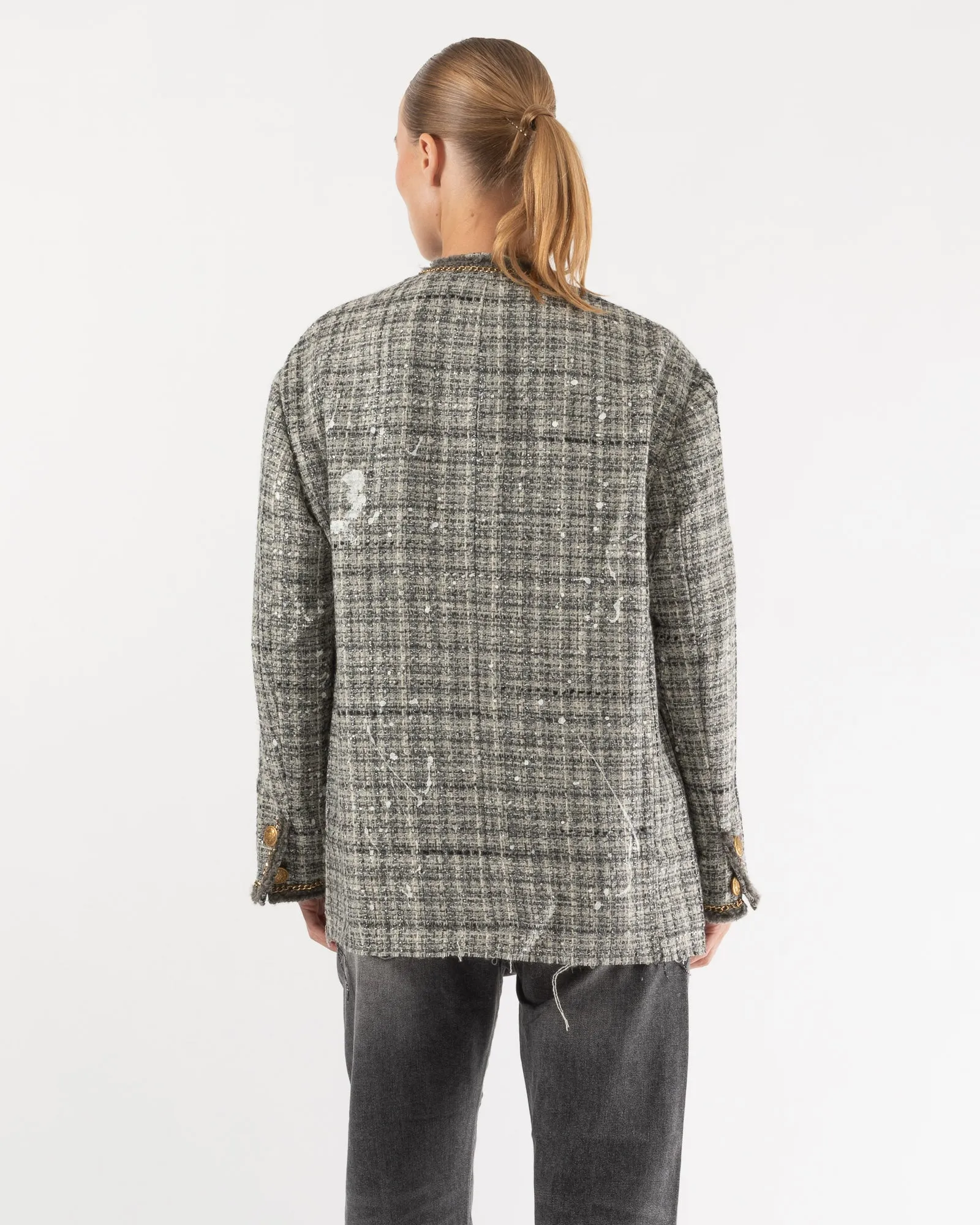 Slouch Tweed Jacket sold by TNT Fashion product image thumbnail 4