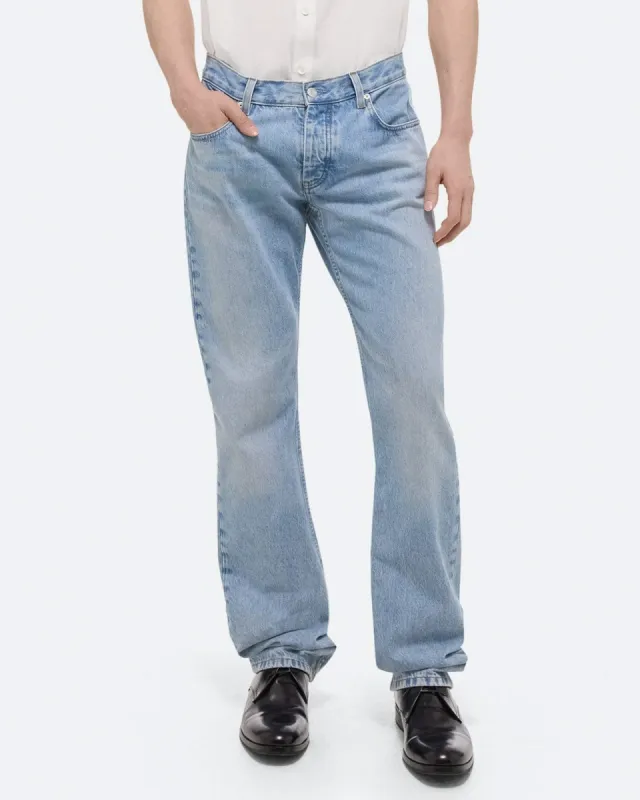 Low-Rise Straight Denim sold by TNT Fashion
