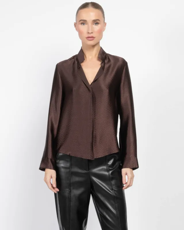 Cuff Blouse sold by TNT Fashion