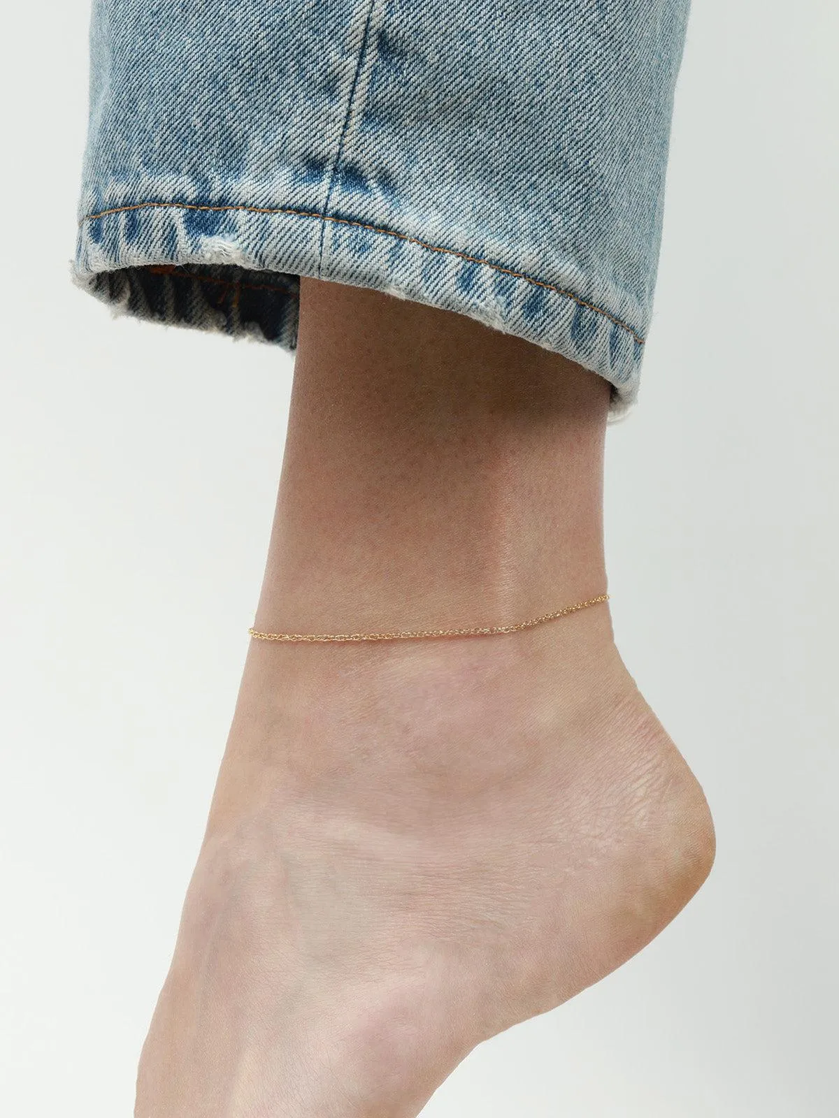 Rope Chain Anklet sold by Blue Ruby product image thumbnail 2