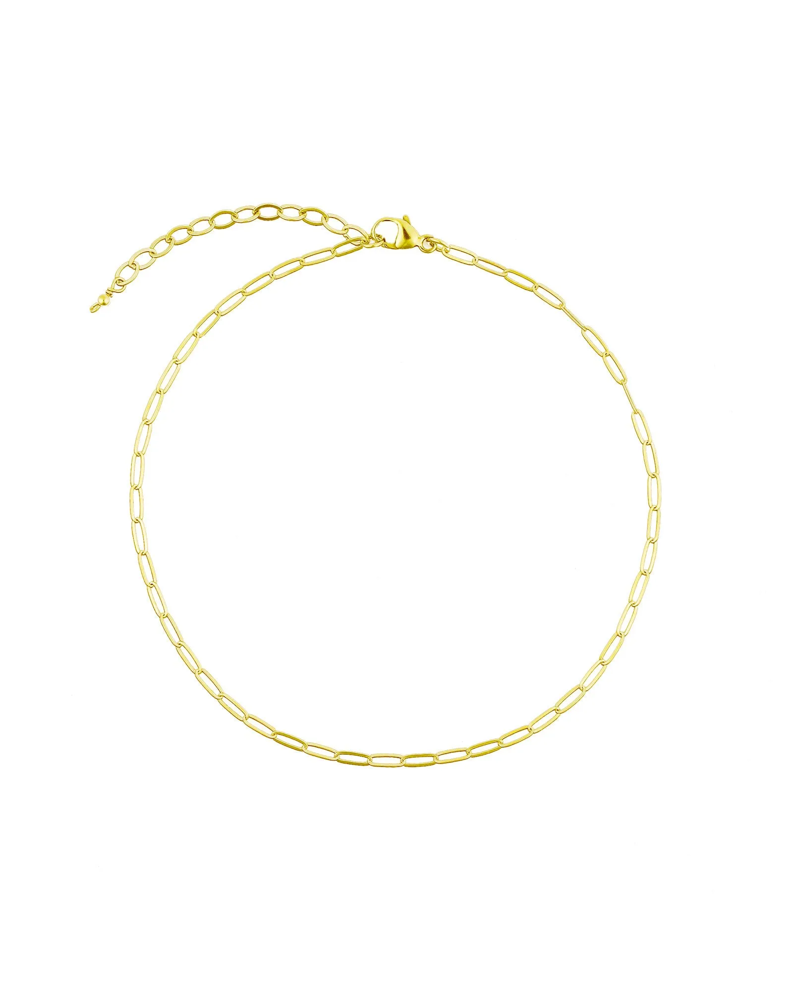 Paperclip Chain Anklet | XS sold by Blue Ruby