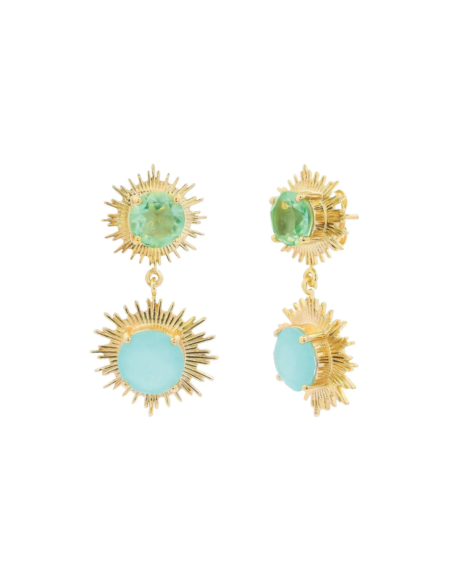 Two Starburst Drop Studs sold by Blue Ruby