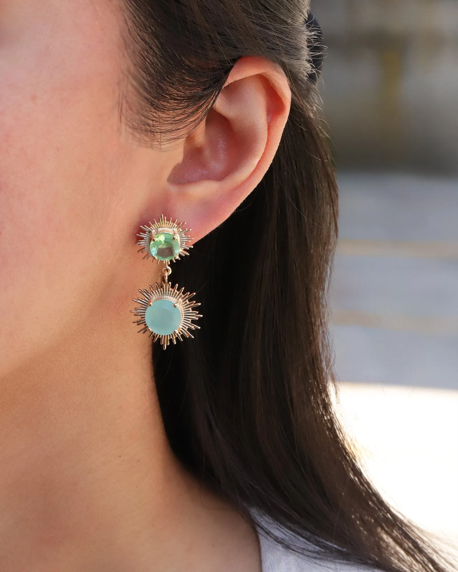 Two Starburst Drop Studs sold by Blue Ruby product image thumbnail 2