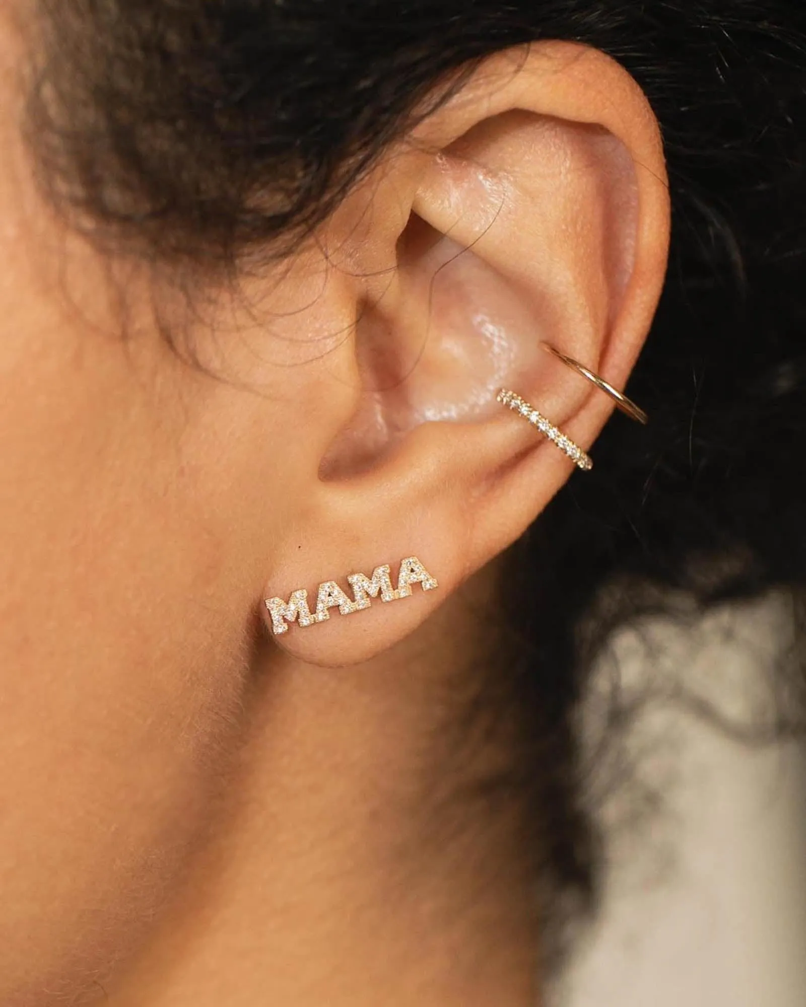 Plain Gold Ear Cuff sold by Blue Ruby product image thumbnail 3