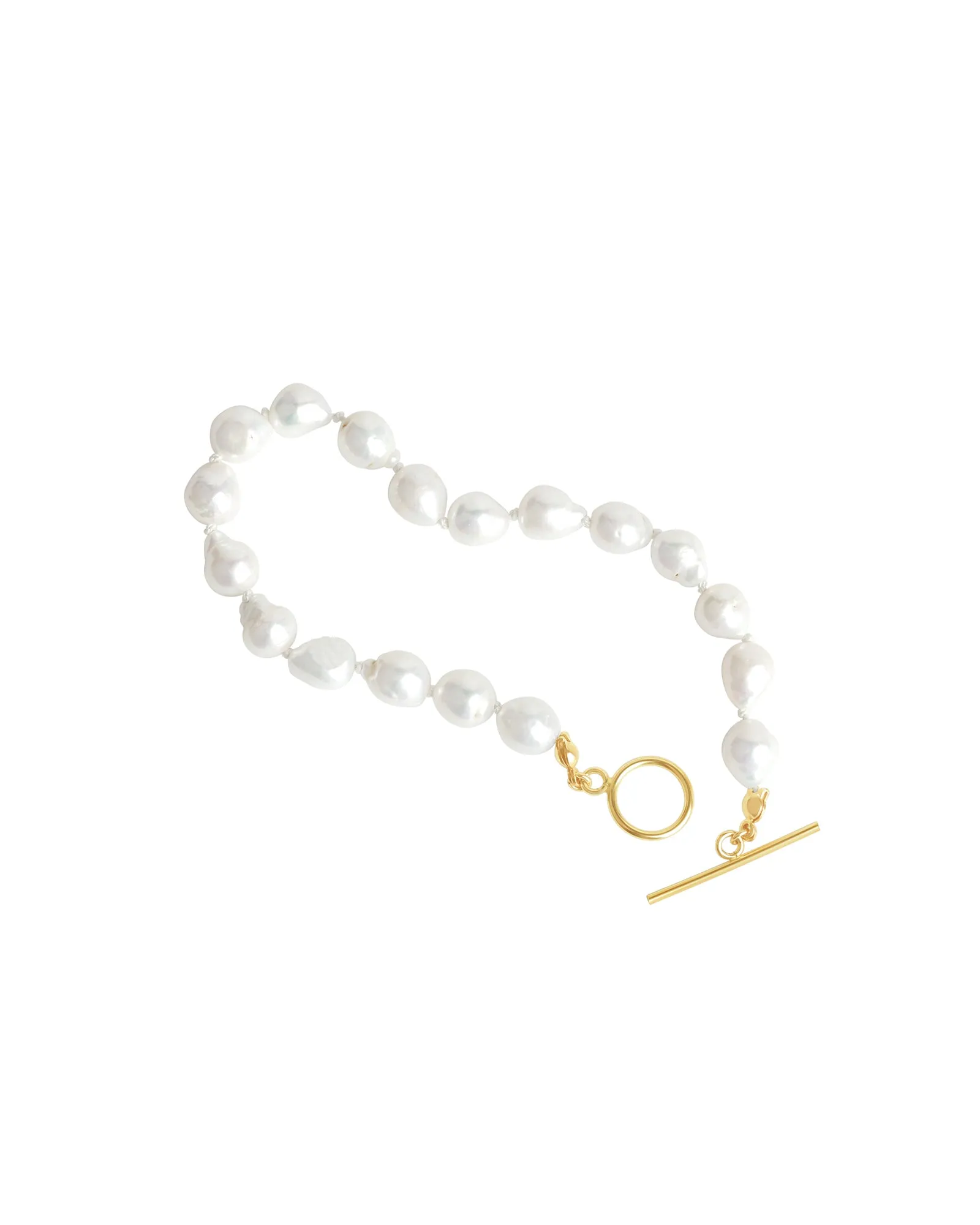Pearl Toggle Bracelet sold by Blue Ruby product image thumbnail 3