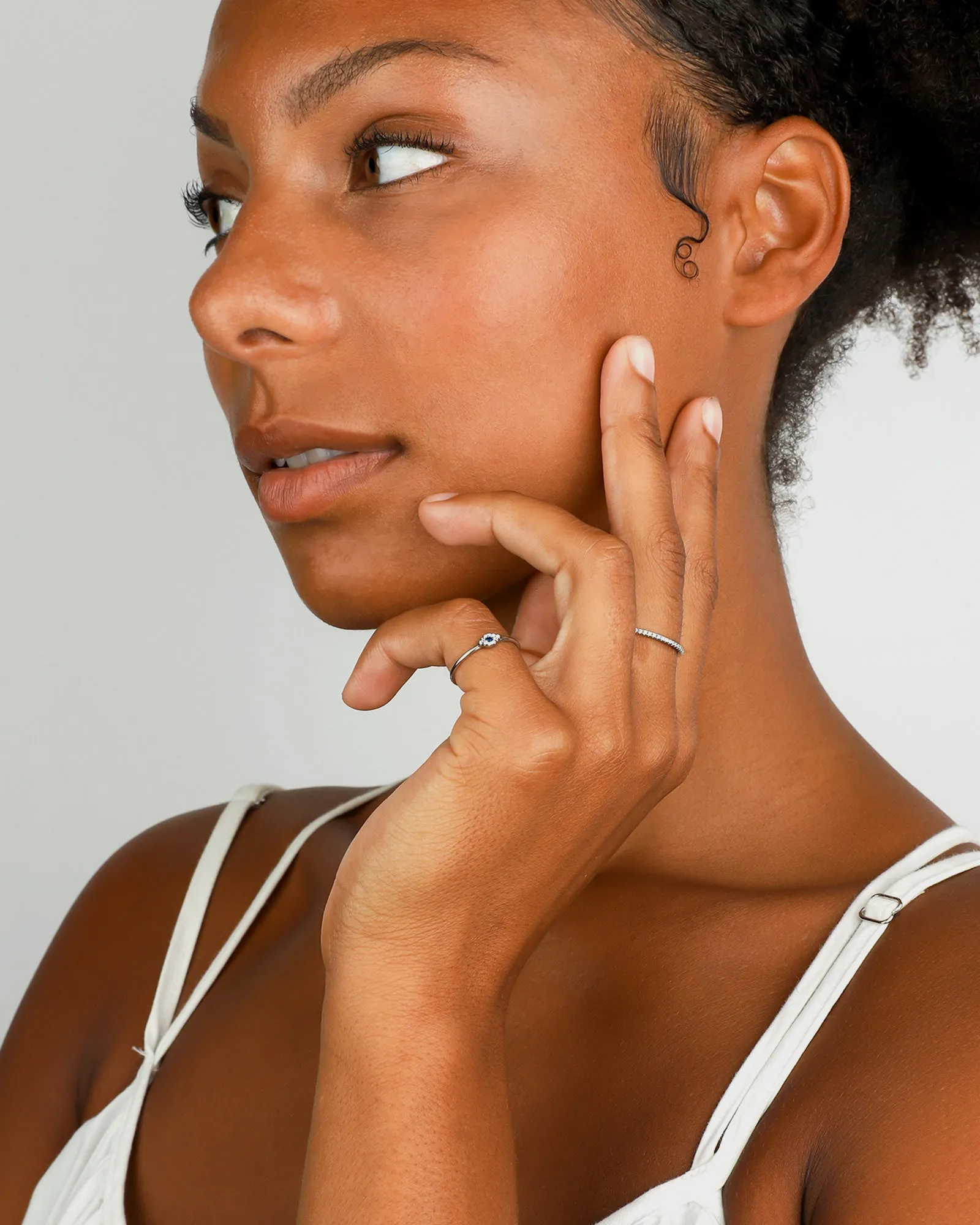 Half Eternity CZ Ring sold by Blue Ruby product image thumbnail 2