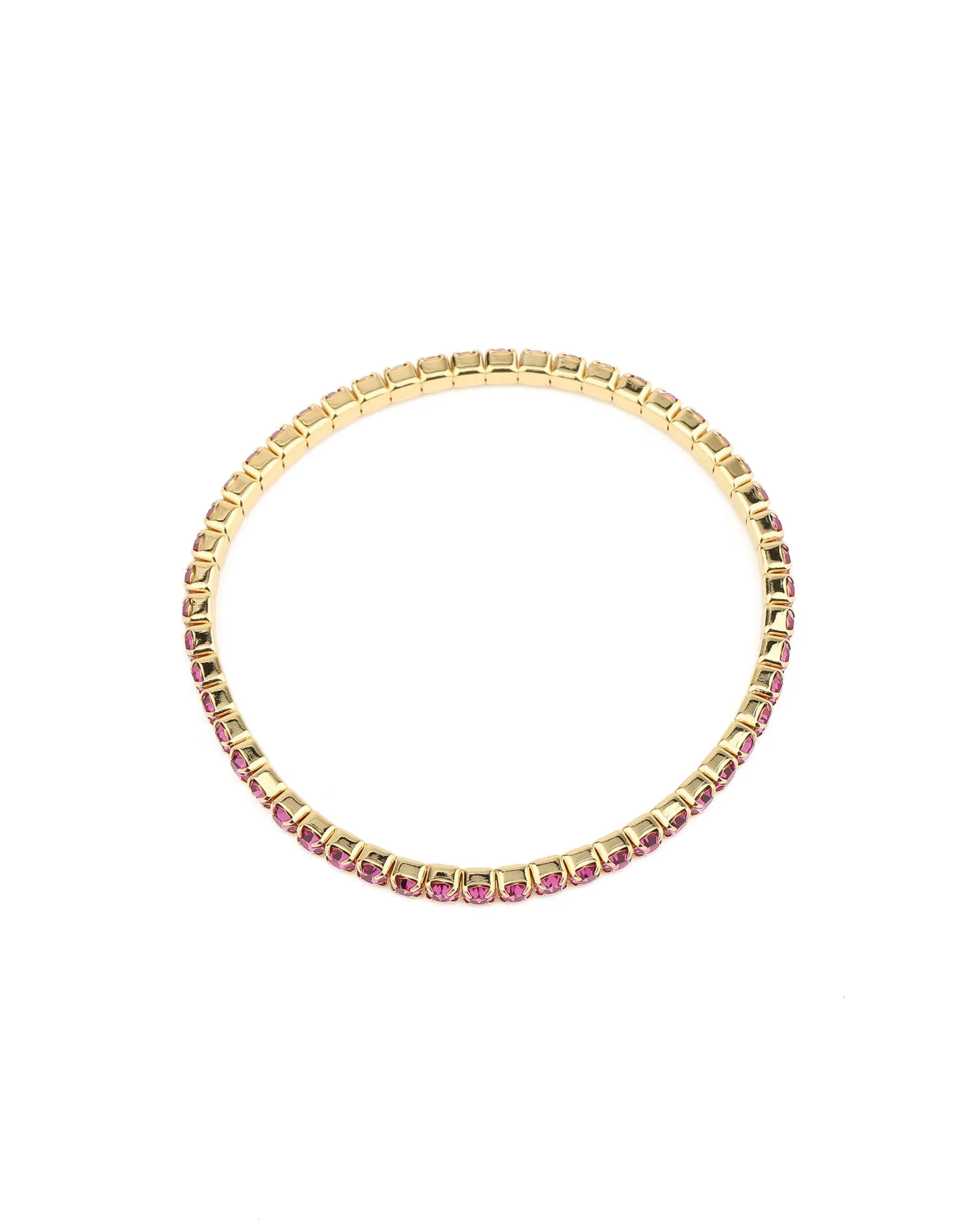 1 Row 3mm Crystal Stretch Bracelet sold by Blue Ruby product image thumbnail 3