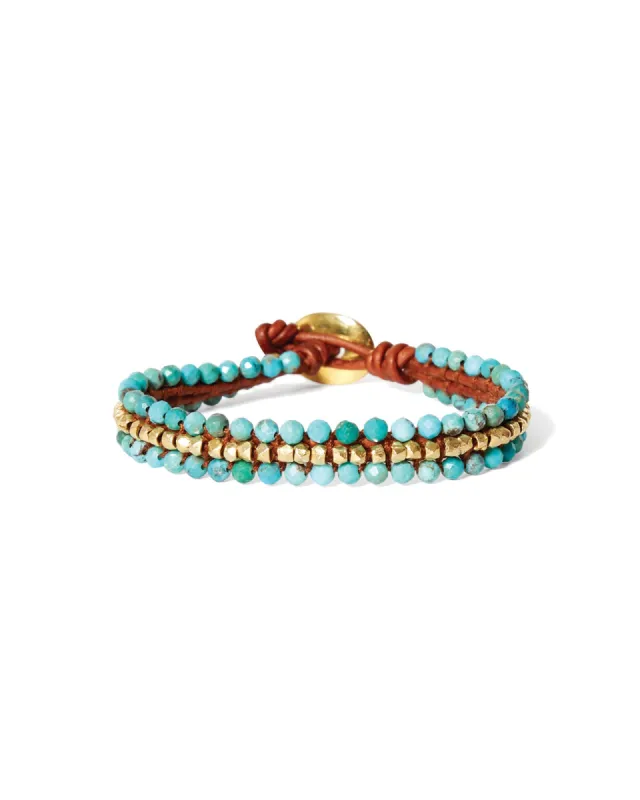 Koa Cuff Wrap Bracelet sold by Blue Ruby
