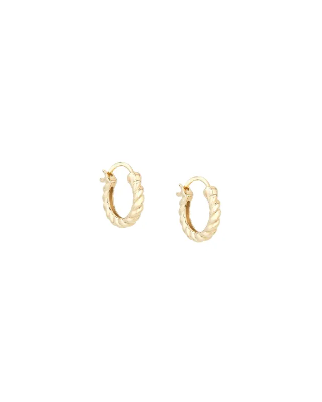 Lasso Huggie Hoops sold by Blue Ruby