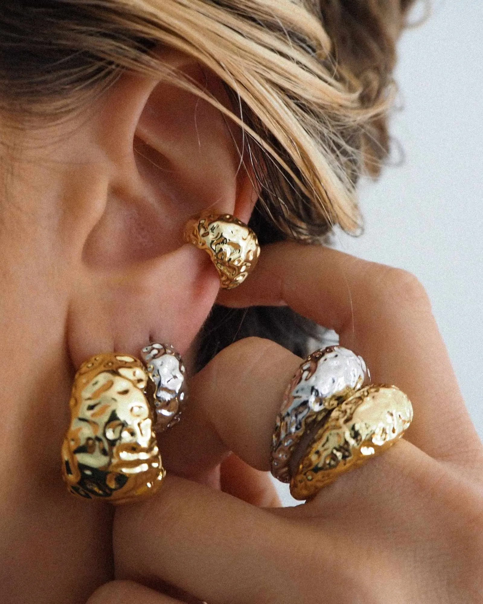 Molten Signet Ring sold by Blue Ruby product image thumbnail 2