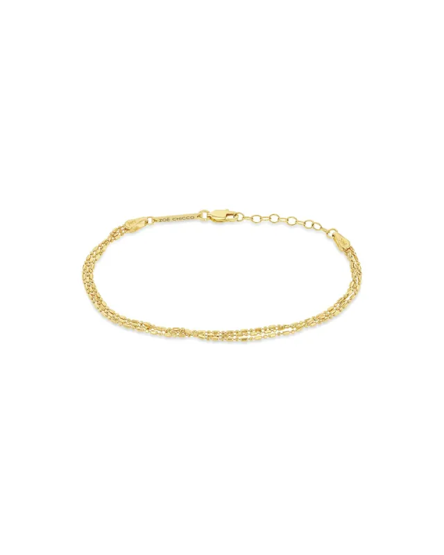 Triple Strand Tube Bar Bracelet sold by Blue Ruby