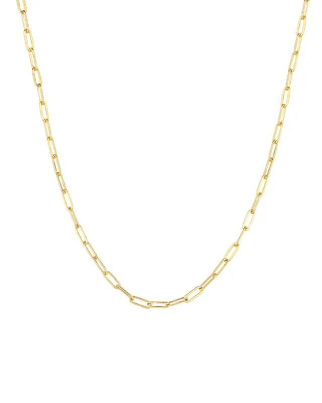 Paperclip Chain Necklace | Medium sold by Blue Ruby