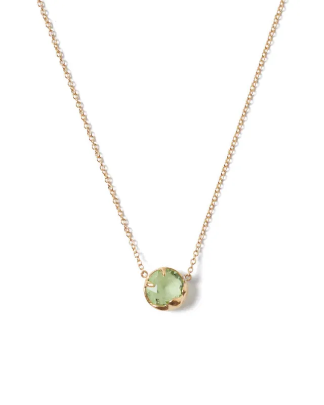 August Birthstone Necklace sold by Blue Ruby