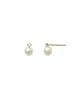 Pearl + CZ Stud | 4mm sold by Blue Ruby