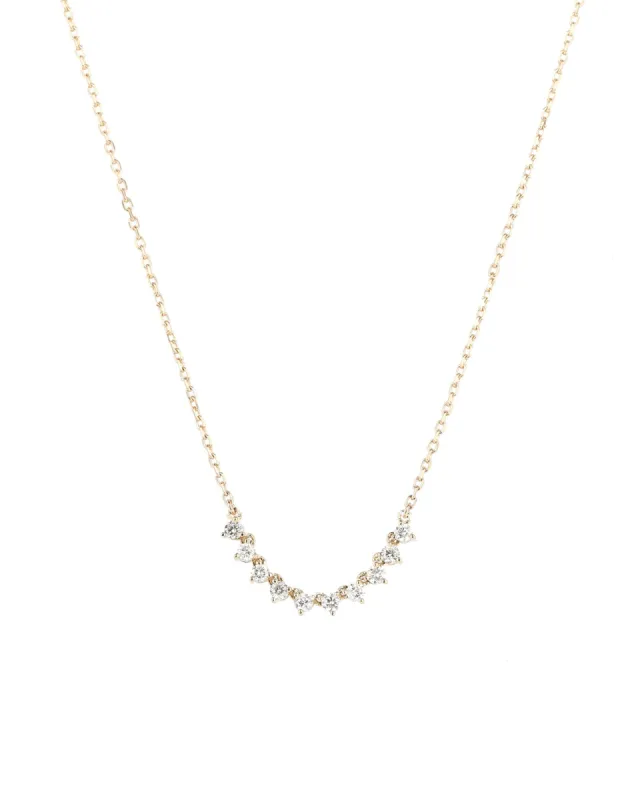 Diamond Rounds Chain Necklace sold by Blue Ruby