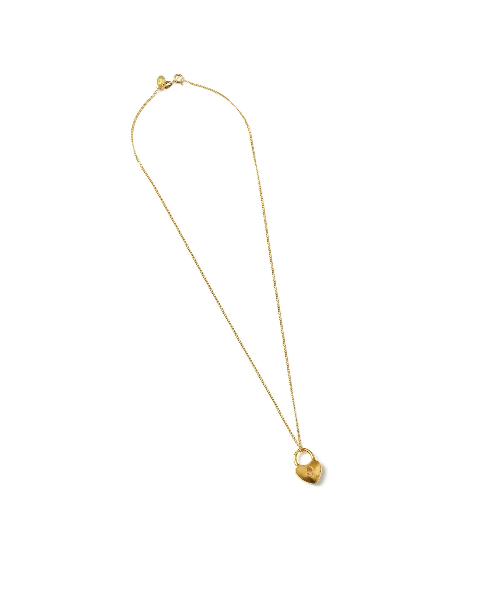 Heartlock Charm Necklace sold by Blue Ruby product image thumbnail 3