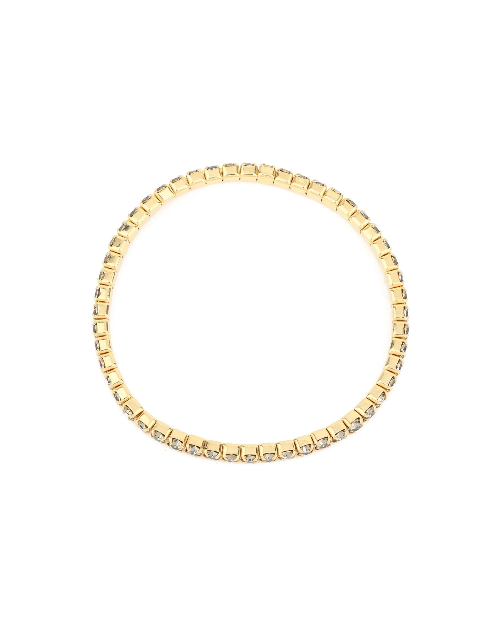 1 Row 3mm Crystal Stretch Bracelet sold by Blue Ruby product image thumbnail 3